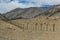 Chinese border fence in Gorno-Badakhshan Autonomous Region, Tajikist