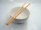 Chinese bowl and chopsticks