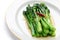 Chinese broccoli with oyster sauce