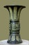 Chinese bronze goblet