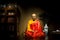 Chinese buddhism monk  Wax figures
