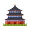 Chinese building, temple or pagoda, Asian palace