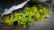 Chinese cabbage flowers