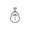 Chinese, calabash icon. Simple thin line, outline vector of china icons for ui and ux, website or mobile application