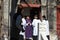 Chinese catholic priests at St. Michael Church in Beijing