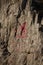 A Chinese character of Dao written in a big rock in Hengshan mountain. Dao means principle