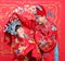Chinese couple in traditional wedding cloth