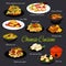 Chinese cuisine food, Asian restaurant dishes