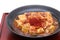 Chinese cuisine mabo tofu in a dish