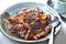 Chinese cuisine stir fried chilly beef