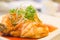 Chinese dish : fried garrupa