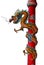 The Chinese dragon pole