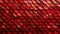 Chinese Dragon Scales Texture Chinese New Year 2024 Year Of The Dragon, Red and Gold Symmetry Pattern. Generative AI