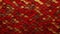 Chinese Dragon Scales Texture Chinese New Year 2024 Year Of The Dragon, Red and Gold Symmetry Pattern. Generative AI