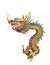 Chinese dragon statue