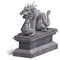 Chinese dragon stone statue