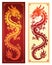 Chinese dragon template