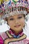 Chinese Ethnic Girl in Traditional Dress
