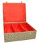 Chinese Fabric Covered Box