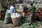 Chinese Farmers Selling Vegetables