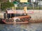 Chinese fishing junk in Aberdeen harbor, Hong Kong Island