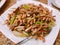 Chinese Food, Shredded Pork with Bean Curd