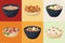 chinese food six icons