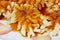 Chinese food â€”â€” Chrysanthemum fish close-up