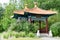 Chinese Friendship Pavilion and Culture Garden at Lasdon Park and Arboretum in Katonah, New York