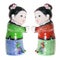 Chinese Girl Figurines