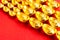 Chinese Gold ingot are used a symbol of prosperity among Chinese people.
