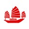 Chinese Junk Boat Icon