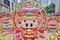 Chinese lanterns near year at hk feb 2019