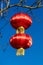 Chinese lanterns, a symbol in Chinese tradition for celebrating good times such as new year etc
