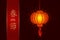 Chinese lighted lantern