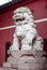 Chinese lion guardian sculpture