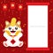 Chinese Lucky Cat Template