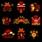 Chinese Lunar New Year holiday icon design