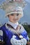 Chinese Miao nationality girl