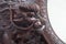 Chinese mythical creature woodcarving head