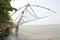 Chinese nets along the sea coast