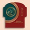 Chinese new year 2022 lucky red envelope money packet