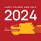 The Chinese New Year 2024 - the Year of the Dragon. Happy Chinese New Year 2024. Lunar New Year.