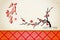 Chinese New Year greeting card background