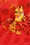 Chinese New Year Ornaments--Traditional Dancing Dragon,golden coin