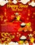 Chinese New Year poster for asian culture holidays