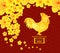 Chinese new year template background 2017