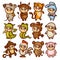 Chinese New Year Zodiac Animal Horoscope Kids