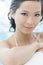 Chinese Oriental Asian Woman In Swimming Pool