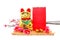 Chinese oriental lucky cat figure